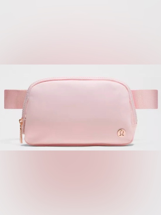lululemon athletica Handbags - lululemon athletica Pink Pearl/ Rose Gold Belt Bag